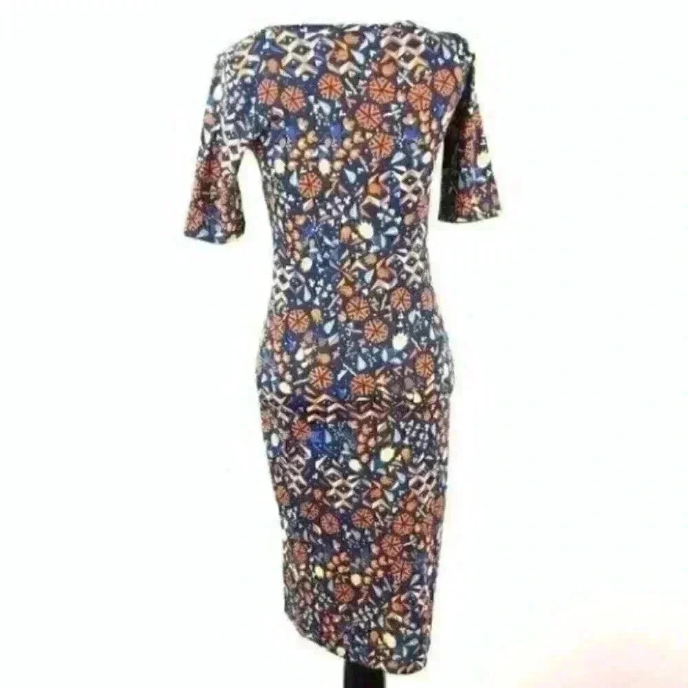 Lularoe Julia dress size XXS 00-0 floral pencil - Picture 5 of 11